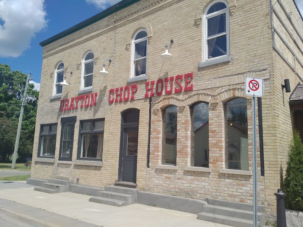 Drayton Chop House | 41 Wellington N, Drayton, ON N0G 1P0, Canada | Phone: (519) 638-3463