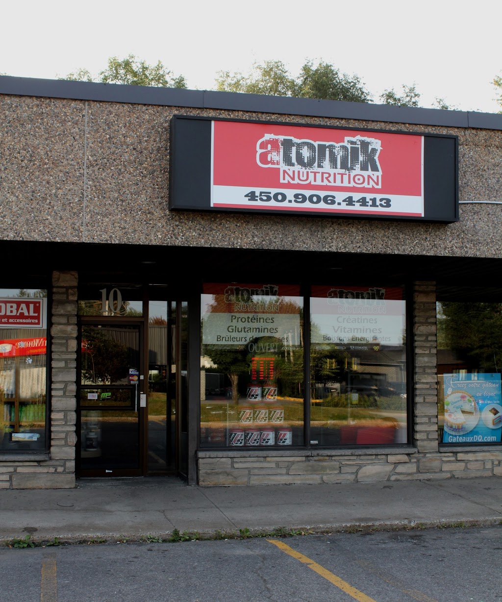 Atomik Nutrition | 1001 Boulevard de Montarville, Boucherville, QC J4B 6P5, Canada | Phone: (450) 906-4413