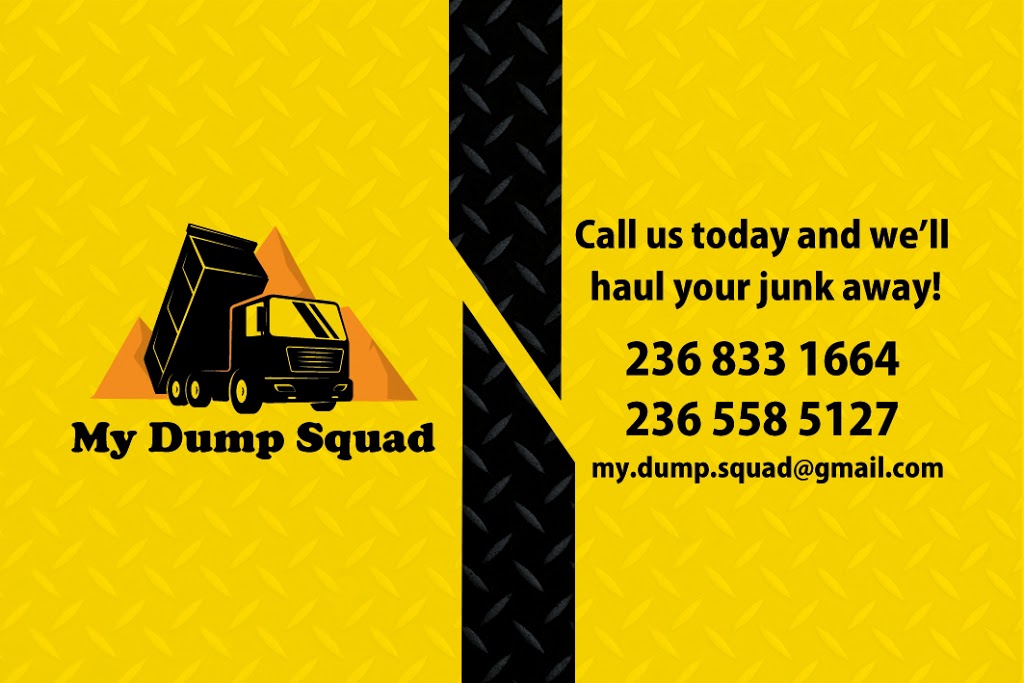 My Dump Squad | 480 Montroyal Pl, North Vancouver, BC V7N 3E4, Canada | Phone: (236) 833-1664
