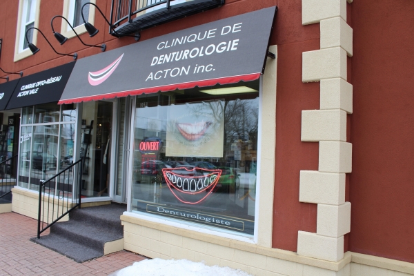 Clinique De Denturologie Acton inc | 1058 Rue Dubois, Acton Vale, QC J0H 1A0, Canada | Phone: (450) 546-7505