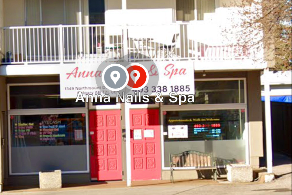 Anna Nails & Spa | 1349 Northmount Dr NW, Calgary, AB T2L 0E7, Canada | Phone: (403) 338-1885