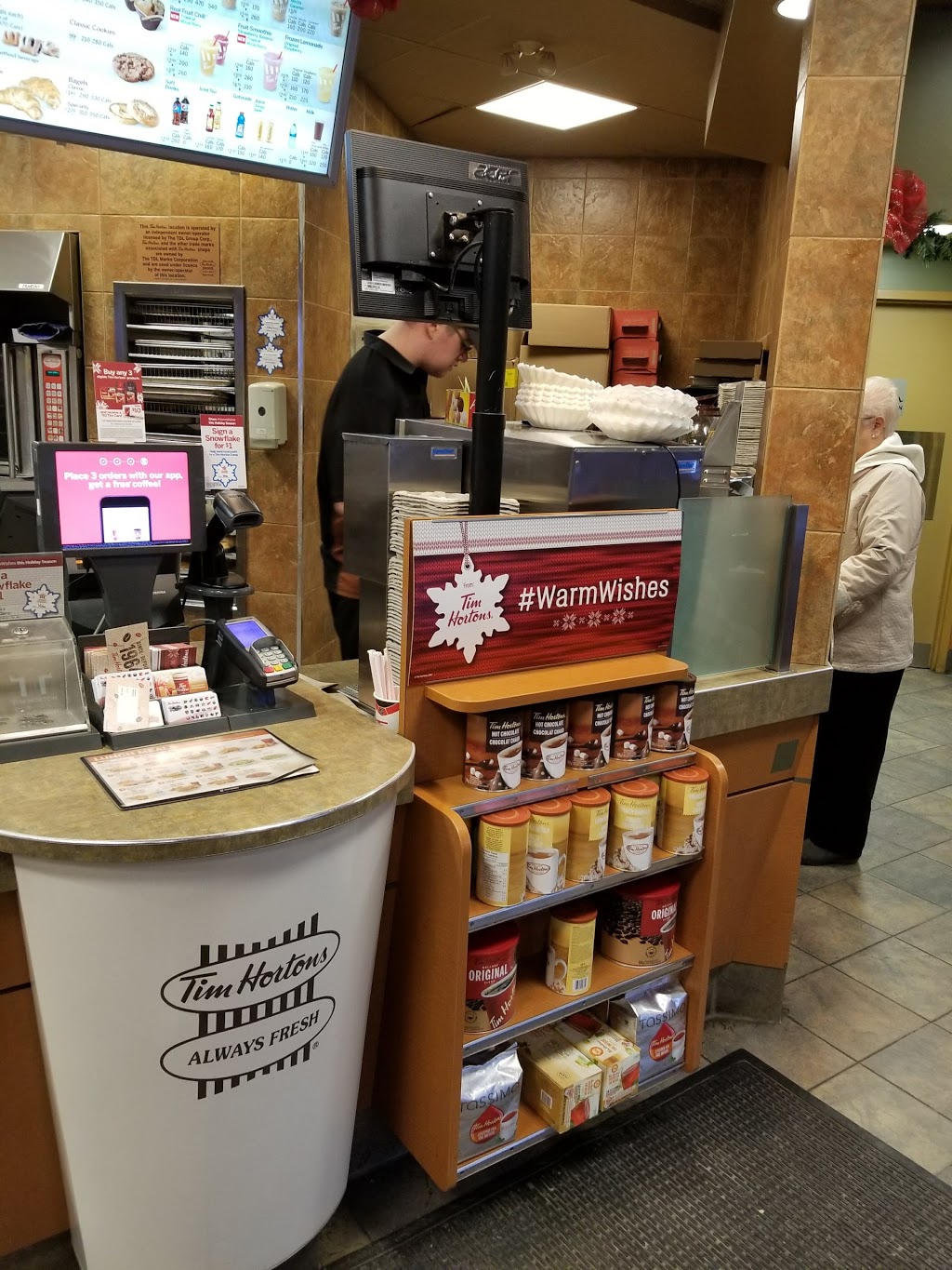 Tim Hortons | 201 Queen St, St. Marys, ON N5X 1A9, Canada | Phone: (519) 284-4555