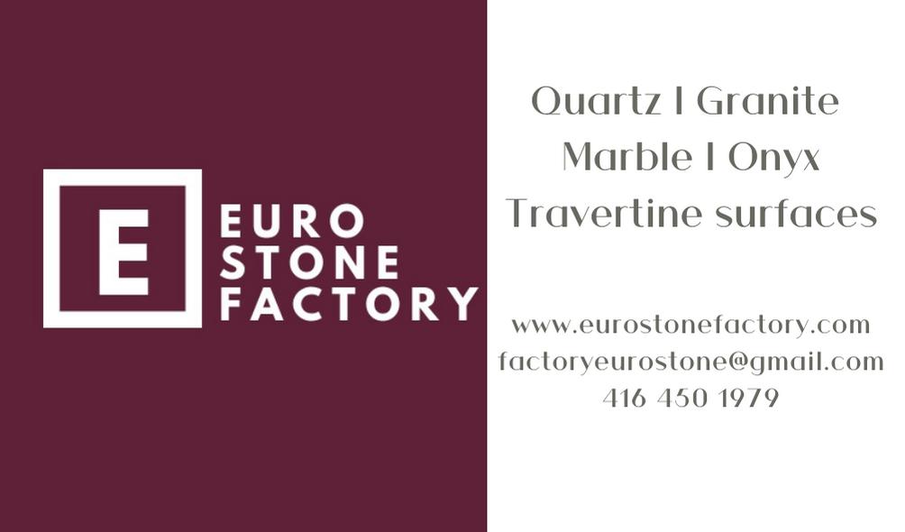 Euro Stone Factory | 173 Advance Blvd, Brampton, ON L6T 4Z7, Canada | Phone: (416) 450-1979