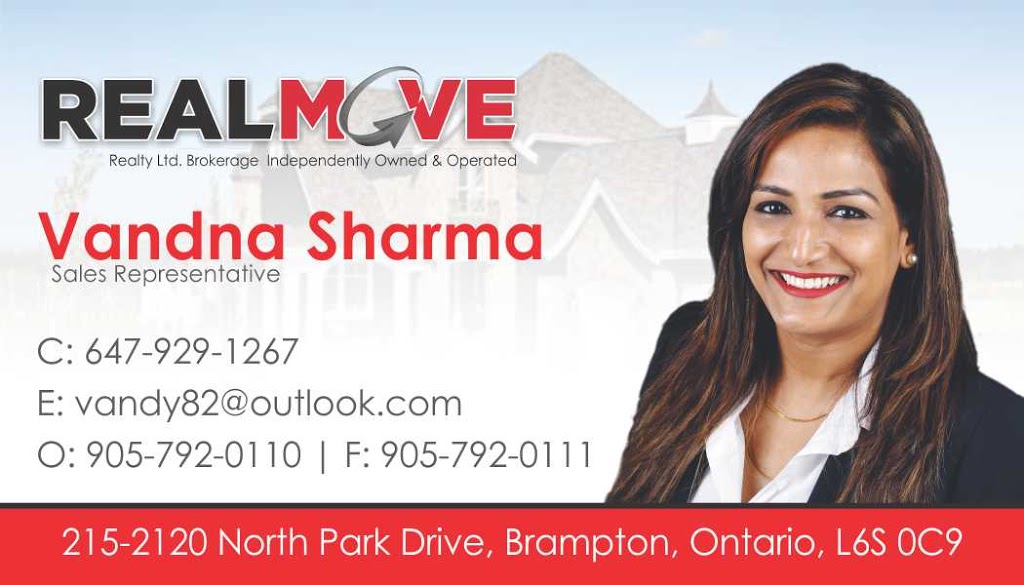 Vandna Sharma, Realtor | 64 Philosophers Trail, Brampton, ON L6S 4C9, Canada | Phone: (647) 929-1267