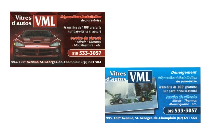 Vitres dautos et Vitrerie V M L | 993 Avenue de Saint-Georges, Saint-Georges, QC G9T 5K4, Canada | Phone: (819) 533-3057