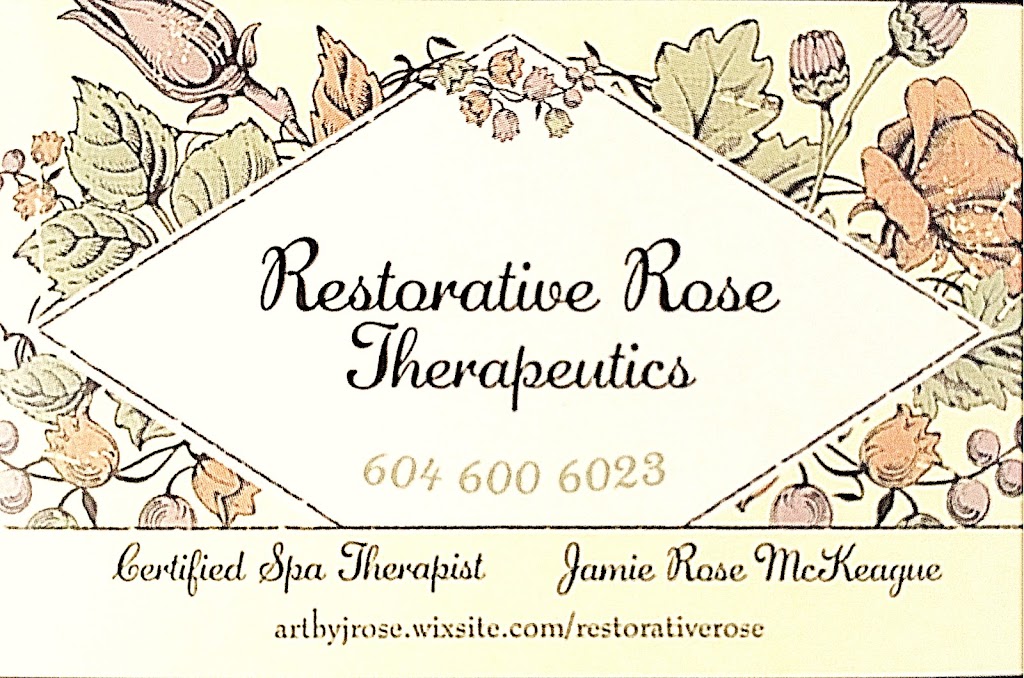 Restorative Rose Therapeutics | 3152 NW Bay Rd, Nanoose Bay, BC V9P 9E8, Canada | Phone: (604) 600-6023