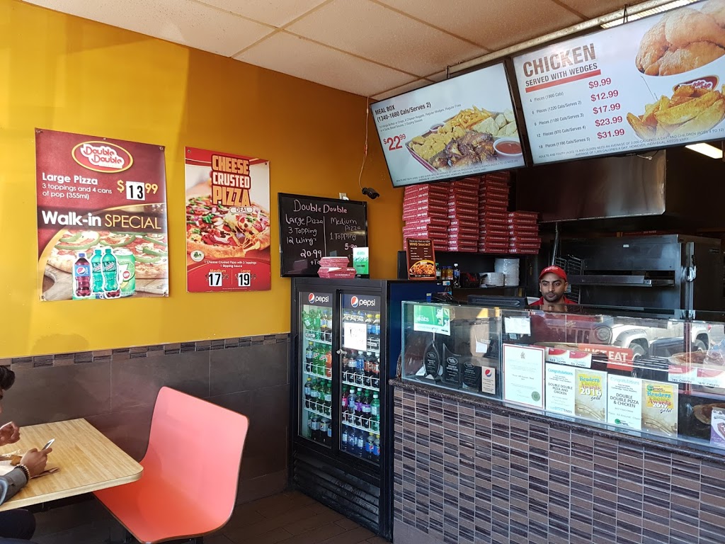 Double Double Pizza & Chicken Restaurant | 95 Saginaw Pkwy, Cambridge, ON N1T 1Z2, Canada | Phone: (519) 267-6622