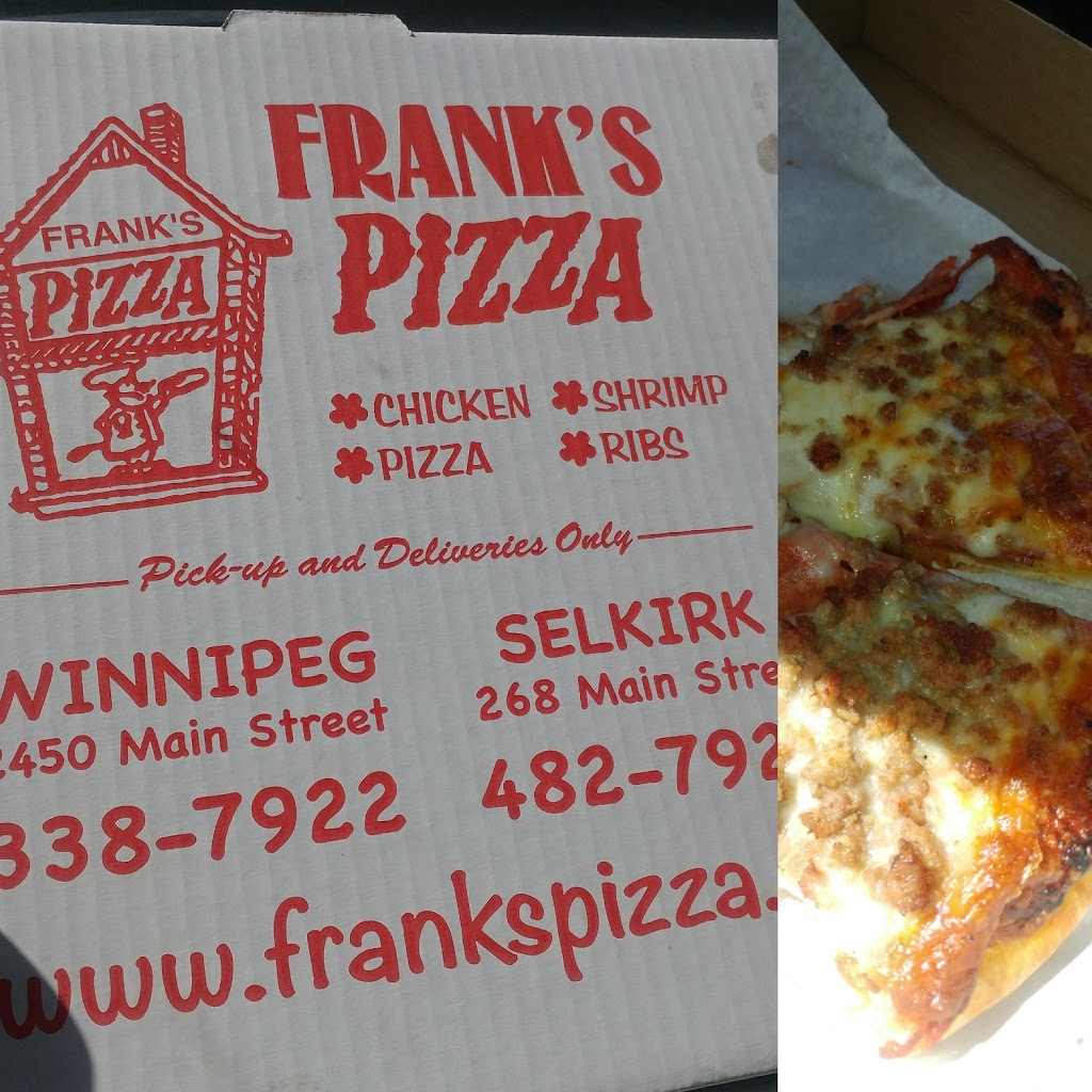 Franks Pizza | 2450 Main St, Winnipeg, MB R2V 2B9, Canada | Phone: (204) 338-7922