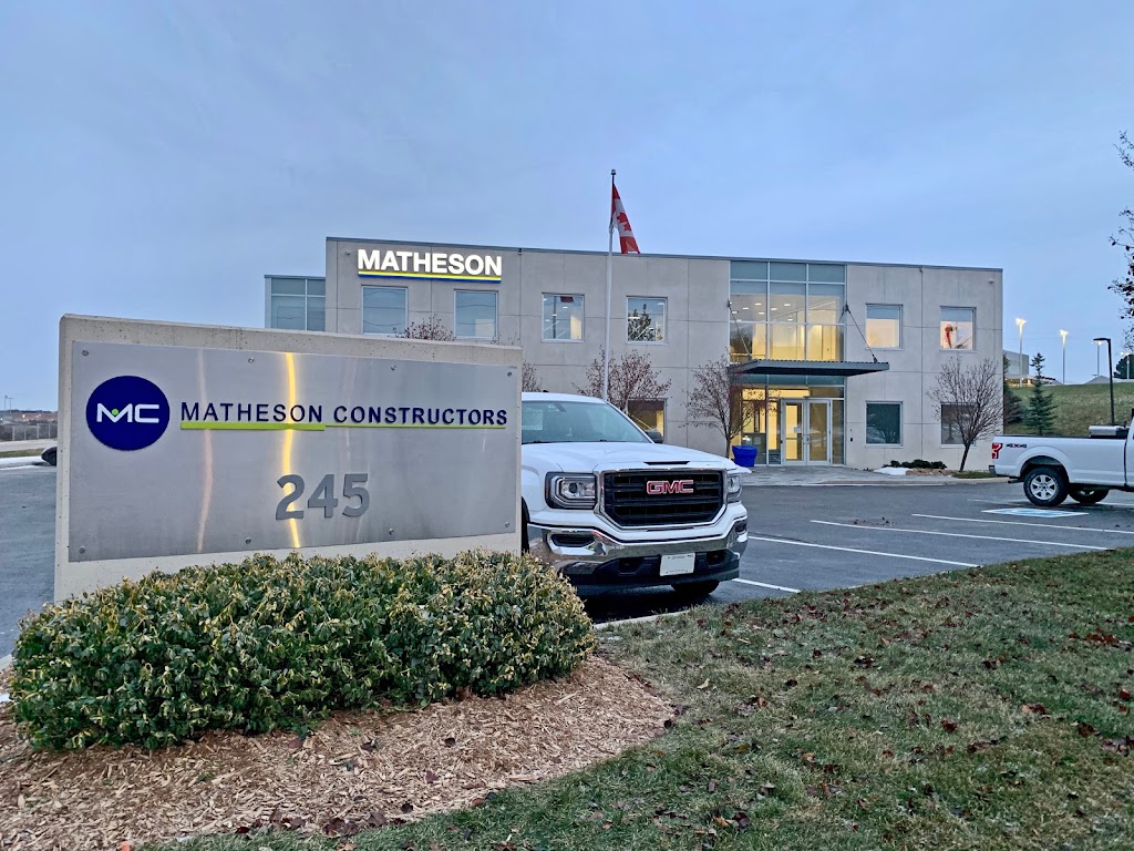 Matheson Constructors | 245 Industrial Pkwy N, Aurora, ON L4G 4C4, Canada | Phone: (905) 669-7999