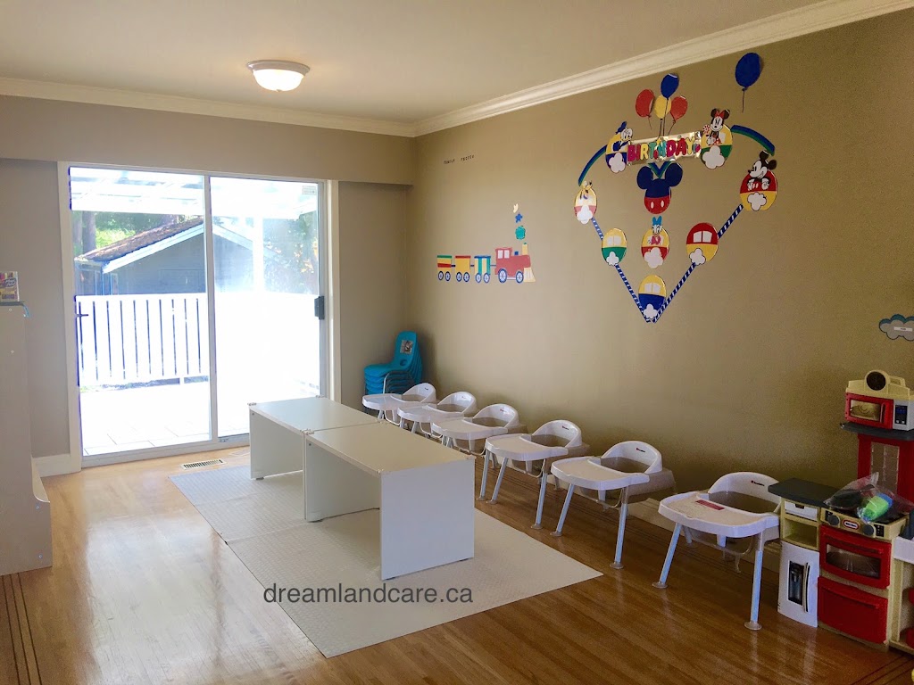 Dreamland Infant and Toddler Daycare center | 5365 Venables St, Burnaby, BC V5B 1X9, Canada | Phone: (778) 928-6301