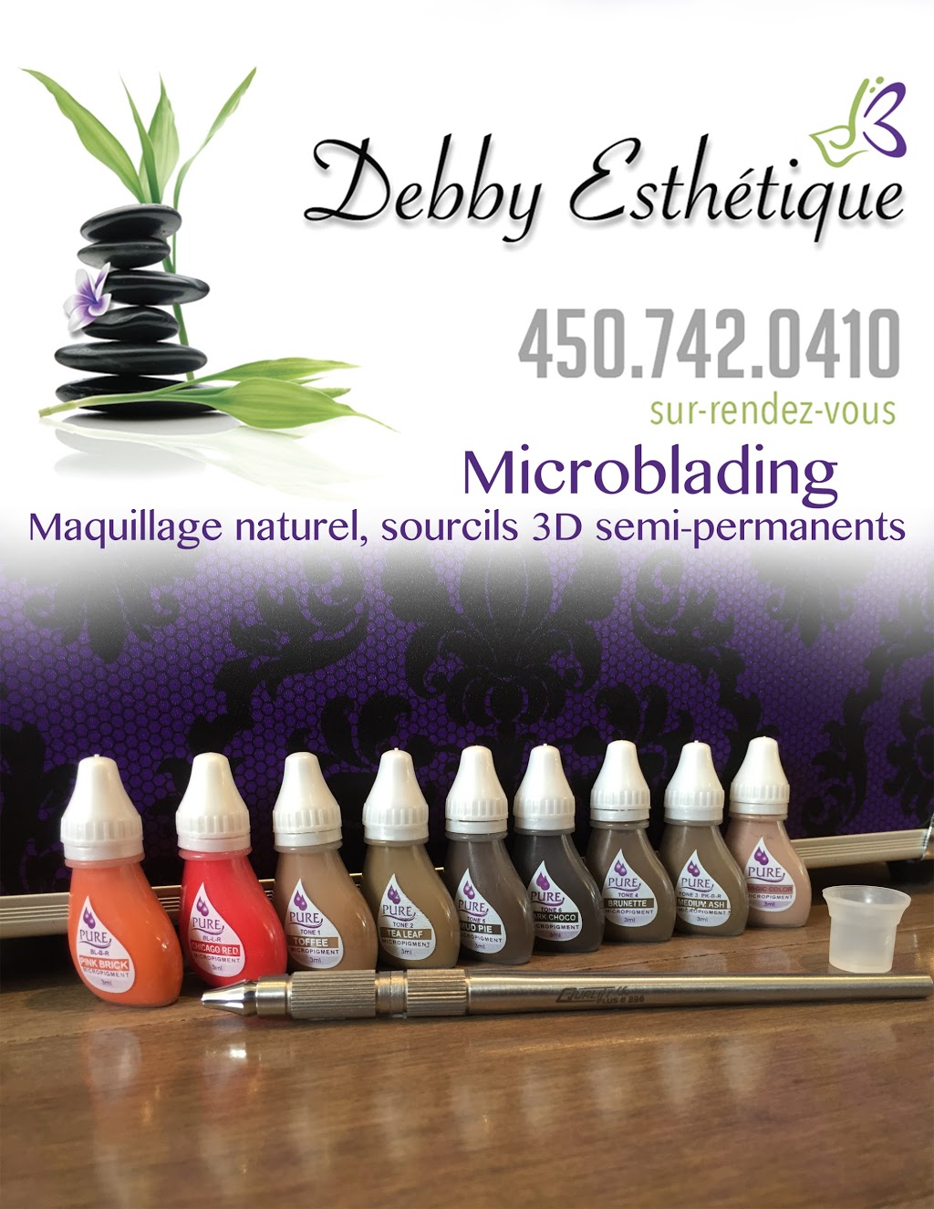 Debby Esthétique - Esthéticienne | 10005 Chemin Saint-Roch, Sorel-Tracy, QC J3R 5E3, Canada | Phone: (450) 742-0410