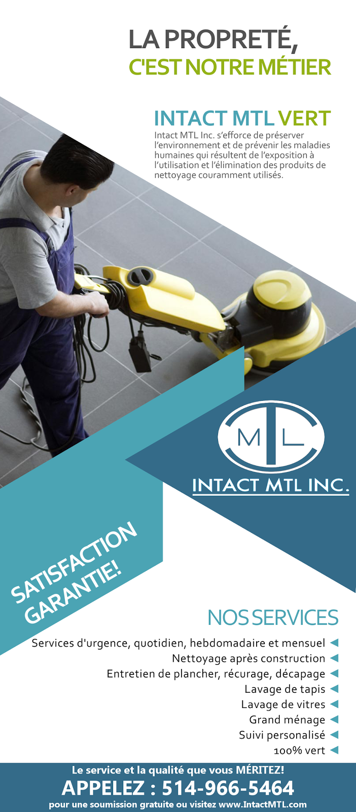 Intact MTL Inc. | 1370 Rue Joliot-Curie #714B, Boucherville, QC J4B 7L9, Canada | Phone: (514) 834-3680