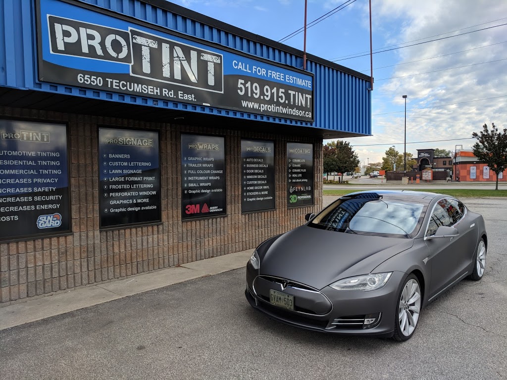 Pro Tint | 6550 Tecumseh Rd E, Windsor, ON N8T 1B6, Canada | Phone: (519) 915-8468