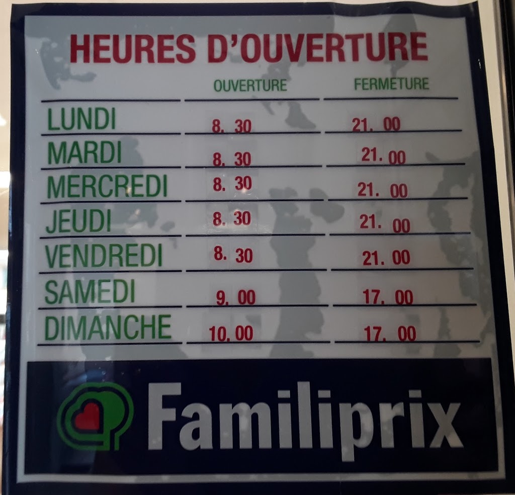 Familiprix Extra - Isabelle Duchesne | 1650 Avenue Jules-Verne, Québec, QC G2G 2R1, Canada | Phone: (418) 877-7887