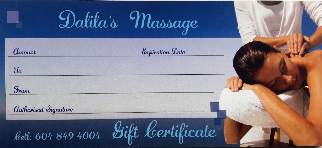 DALILAS MASSAGE | 38012 Cleveland Ave, Squamish, BC V8B 0A1, Canada | Phone: (604) 849-4004