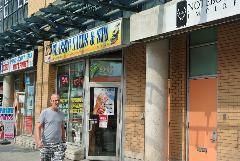 Vanna Classic Nails & Spa | 96 Dundas St E, Toronto, ON M5B 1C9, Canada | Phone: (416) 351-7888
