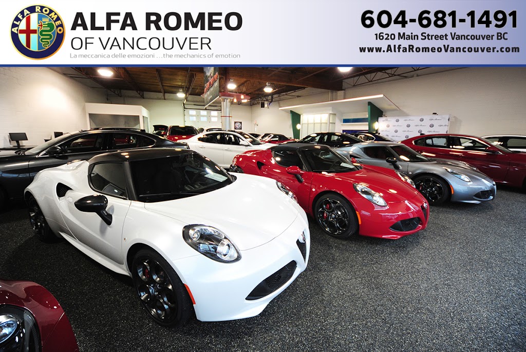 Alfa Romeo of Vancouver | 1620 Main St, Vancouver, BC V6A 2W8, Canada | Phone: (604) 684-1044