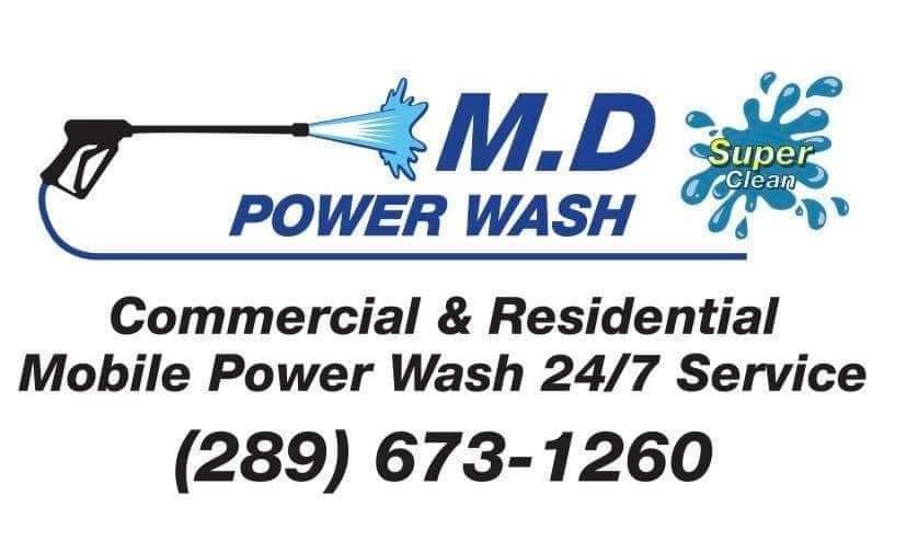 M. D. POWER WASH | 125 Woodlawn Rd #8, Welland, ON L3C 7B5, Canada | Phone: (289) 673-1260