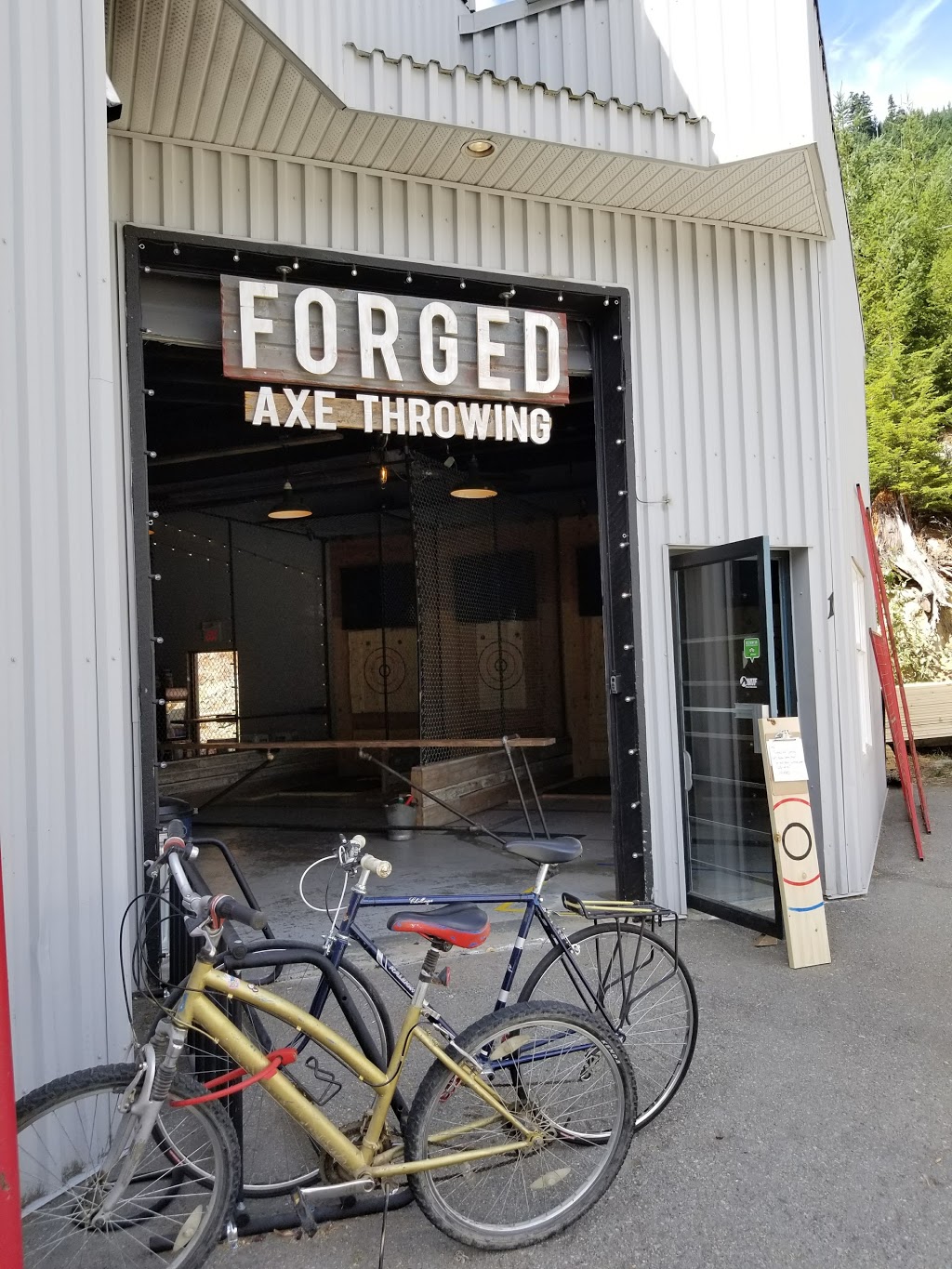 Forged Axe Throwing | 1208 Alpha Lake Rd Unit 1, Whistler, BC V0N 1B1, Canada | Phone: (778) 770-2240