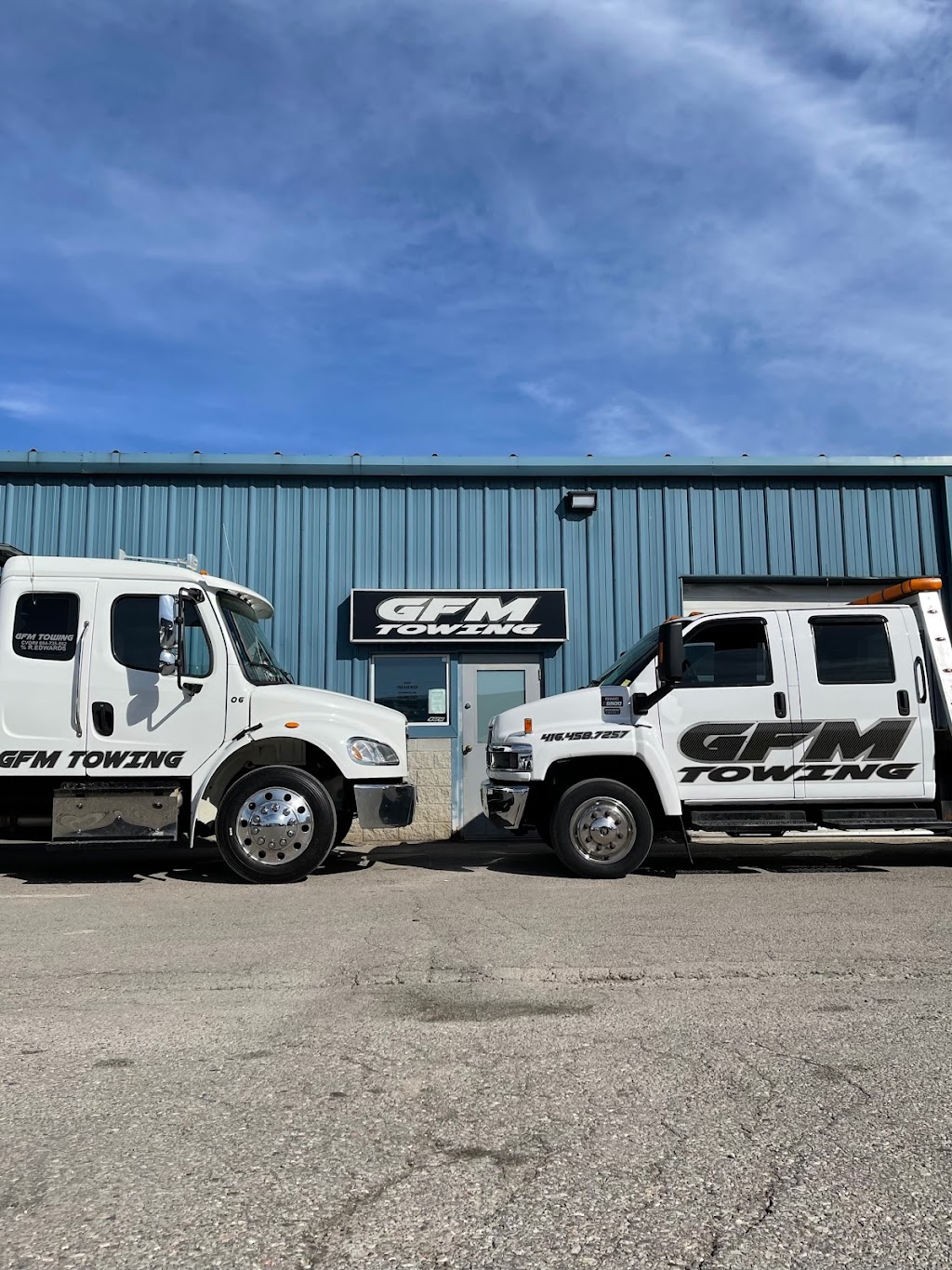 GFM Towing | 311 Hopkins St Unit 3, Whitby, ON L1N 2C1, Canada | Phone: (905) 430-8222