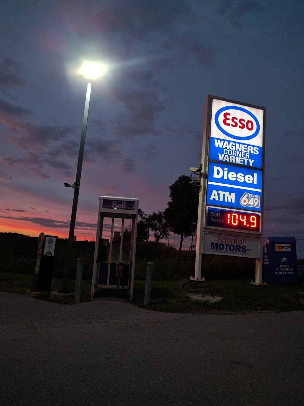 Esso | 885 King St N, Waterloo, ON N2J 4G8, Canada | Phone: (519) 664-1651