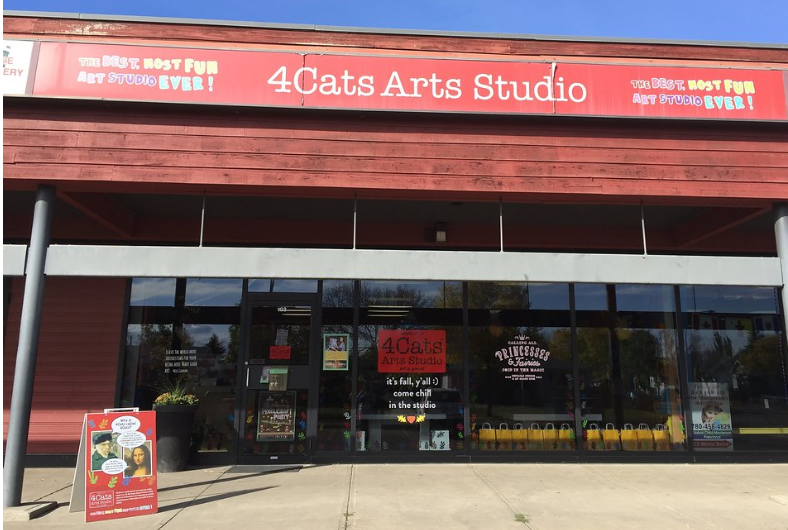 4Cats Arts Studio - St. Albert | 23 Akins Dr, St. Albert, AB T8N 3B3, Canada | Phone: (780) 458-5577