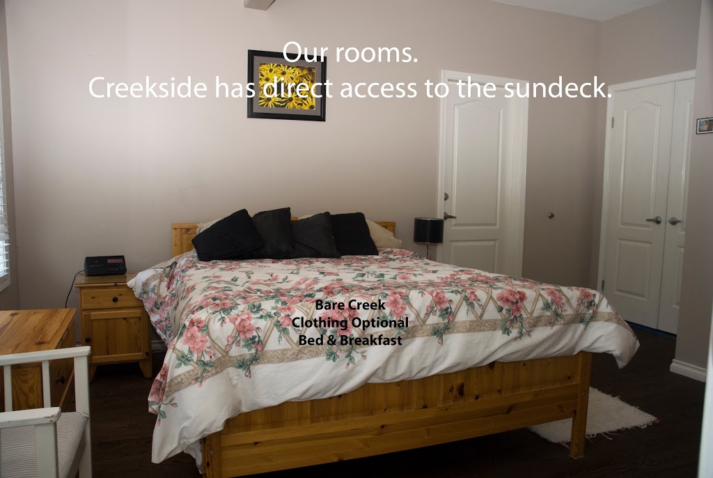 Bare Creek Clothing Optional Bed & Breakfast | 12216 New McLellan Rd, Surrey, BC V3X 2Y1, Canada | Phone: (778) 565-7637
