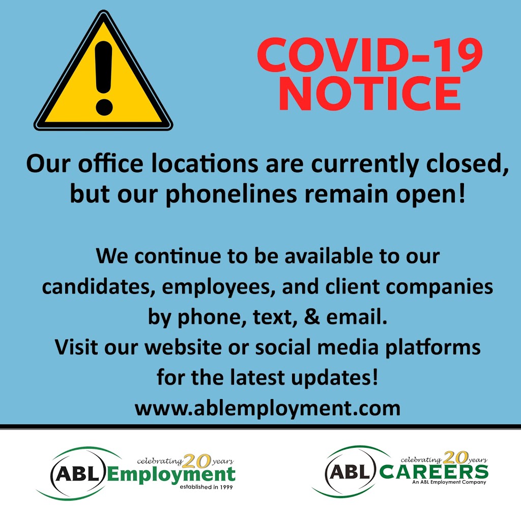 ABL Employment | 2300 Sheppard Ave W #108, North York, ON M9M 3A4, Canada | Phone: (416) 749-2253