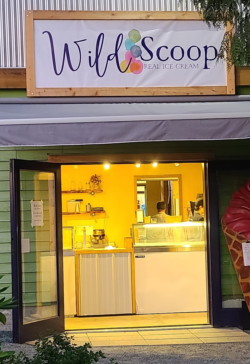 Wild Scoop Ice Cream | 6812E Alberni St, Powell River, BC V8A 2B4, Canada | Phone: (604) 485-7000