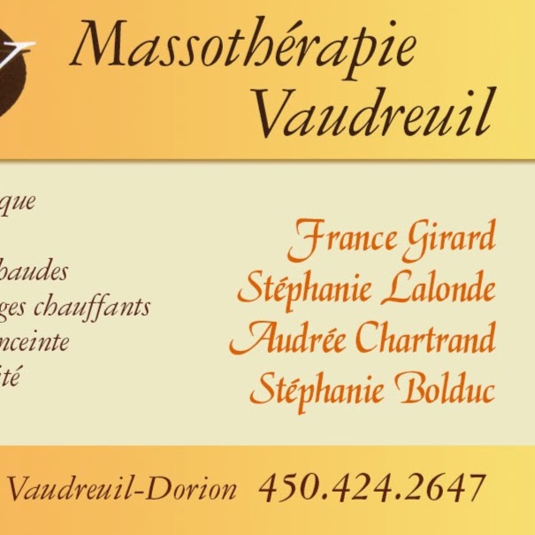 Massothérapie Vaudreuil | 600 Boulevard Harwood, Vaudreuil-Dorion, QC J7V 6A3, Canada | Phone: (450) 424-2647