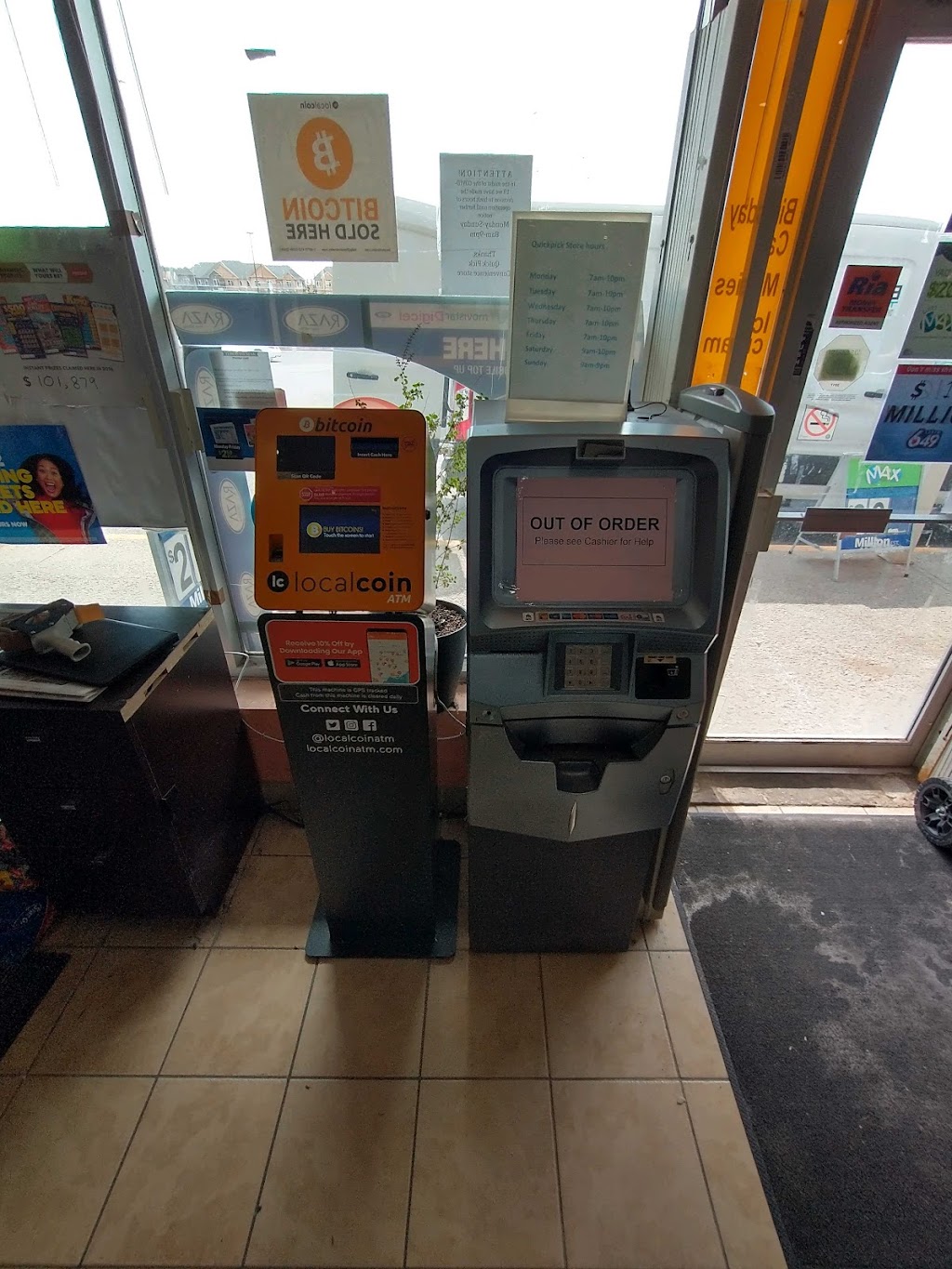 Localcoin Bitcoin ATM - Quick Pick | 164 Sandalwood Pkwy E, Brampton, ON L6Z 3S4, Canada | Phone: (877) 412-2646