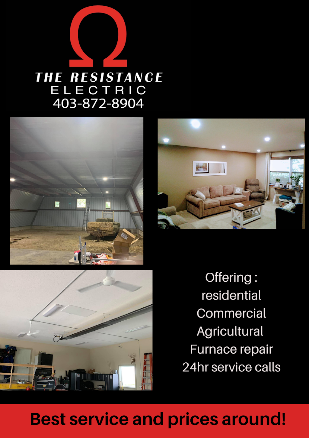 The Resistance Electric | 321 2 Ave, Torrington, AB T0M 2B0, Canada | Phone: (403) 872-8904