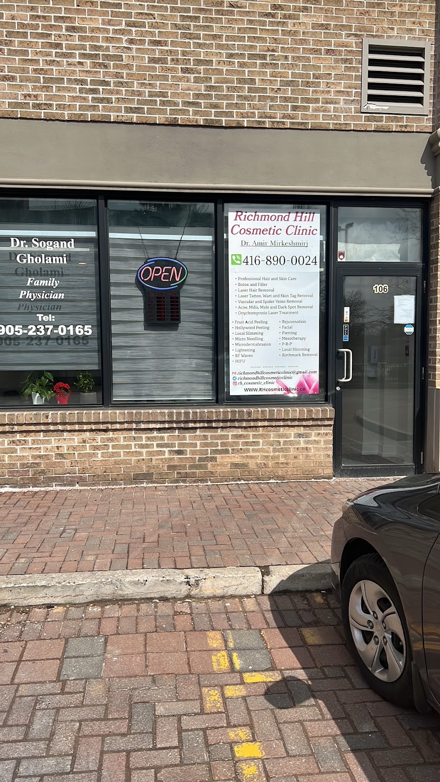 Richmond Hill Cosmetic Clinic ( Dr. Amir Mirkeshmiri) | 10376 Yonge St Unit.106, Richmond Hill, ON L4C 3B8, Canada | Phone: (416) 890-0024