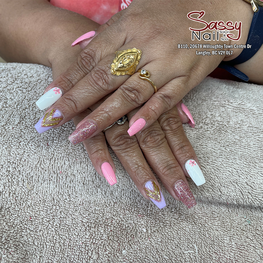 Sassy Nails & Spa | B110, 20678 Willoughby Town Centre Dr, Langley, BC V2Y 0L7, Canada | Phone: (604) 371-3344