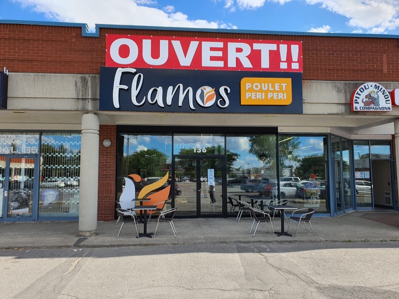 Flamos Peri Peri | 72 Bd Saint-Jean-Baptiste #136, Châteauguay, QC J6K 4Y7, Canada | Phone: (450) 691-5005