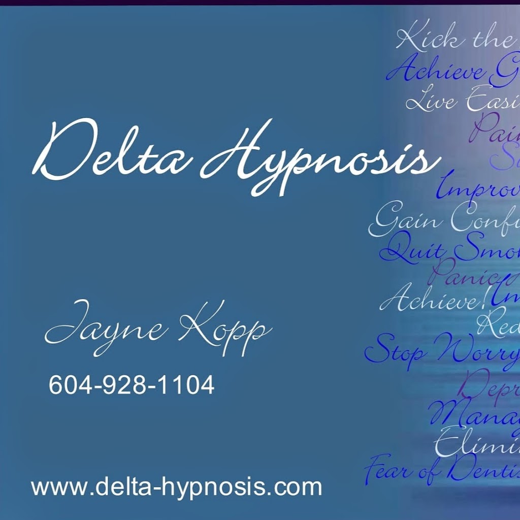 Delta Hypnosis | 1367 Enderby Ave, Delta, BC V4L 1S4, Canada | Phone: (604) 928-1104