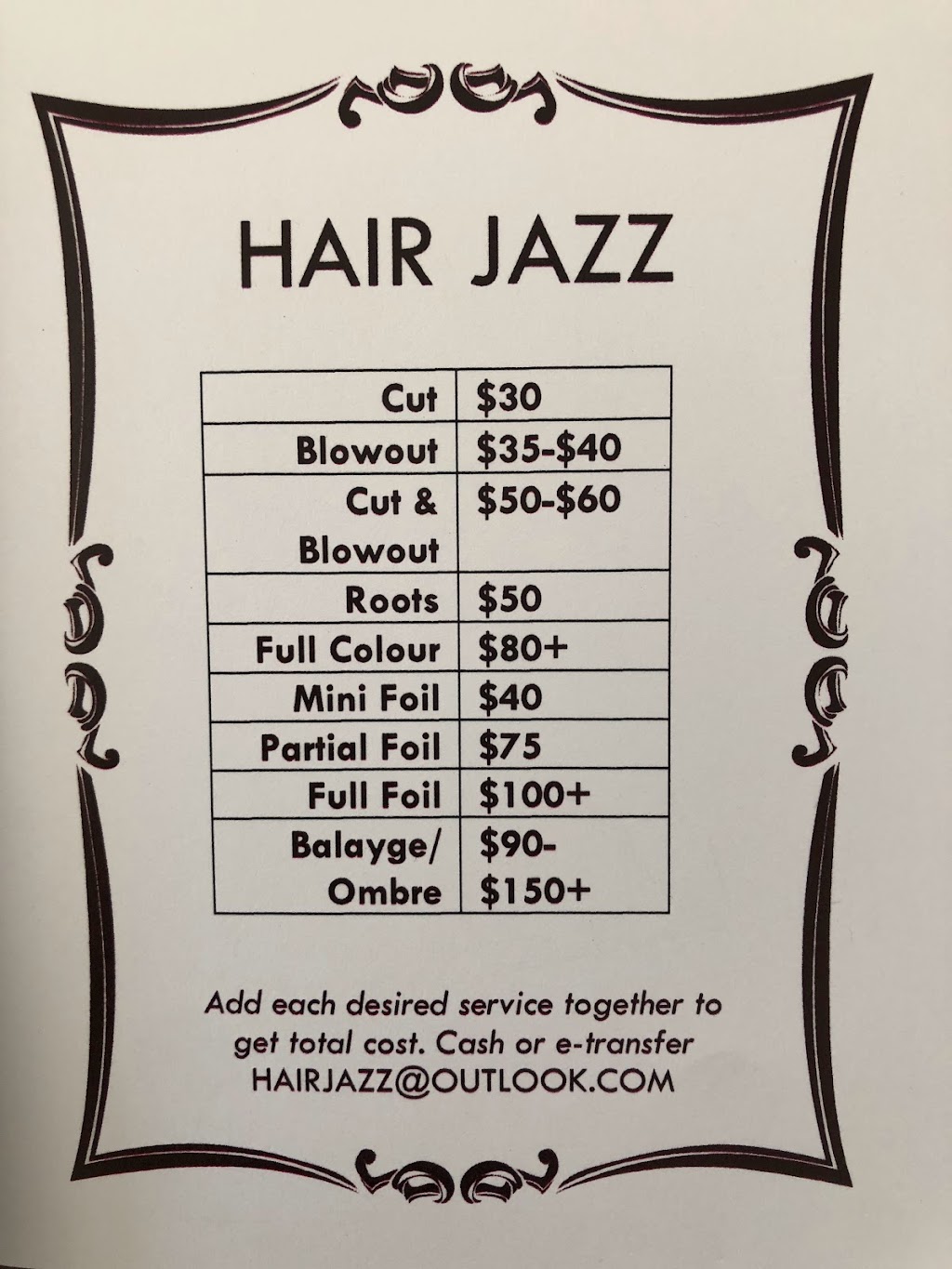 Hair Jazz | 45 Imperial Crown Ln, Barrie, ON L4N 5X1, Canada | Phone: (905) 898-2001