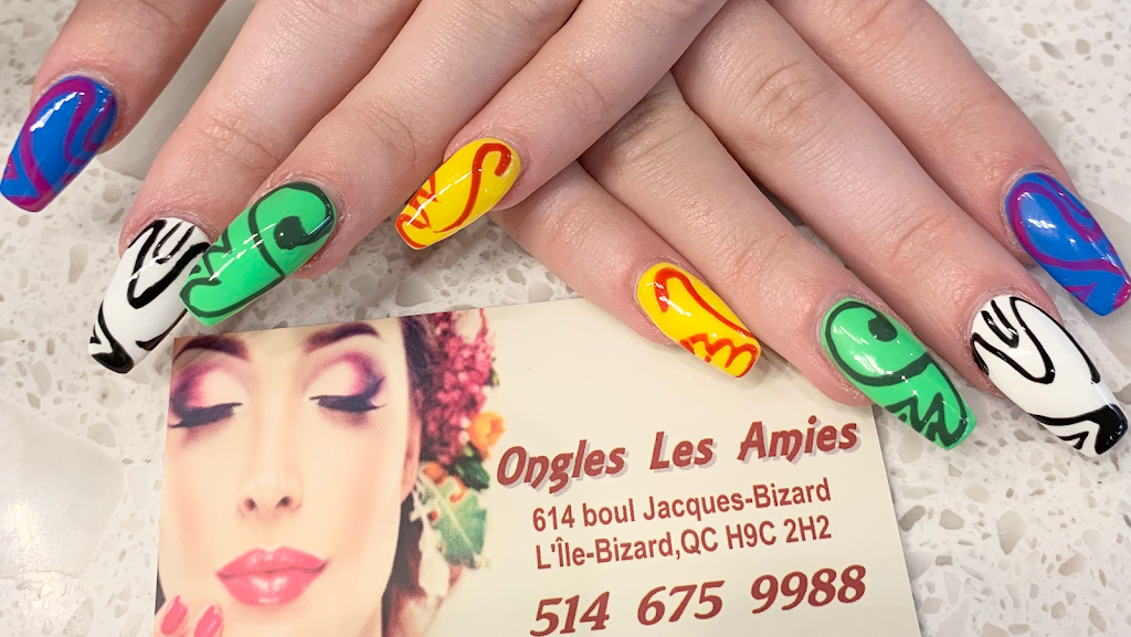 Ongles Les Amies Nails | 614 Bd Jacques-Bizard, LÎle-Bizard, QC H9C 2H2, Canada | Phone: (514) 675-9988