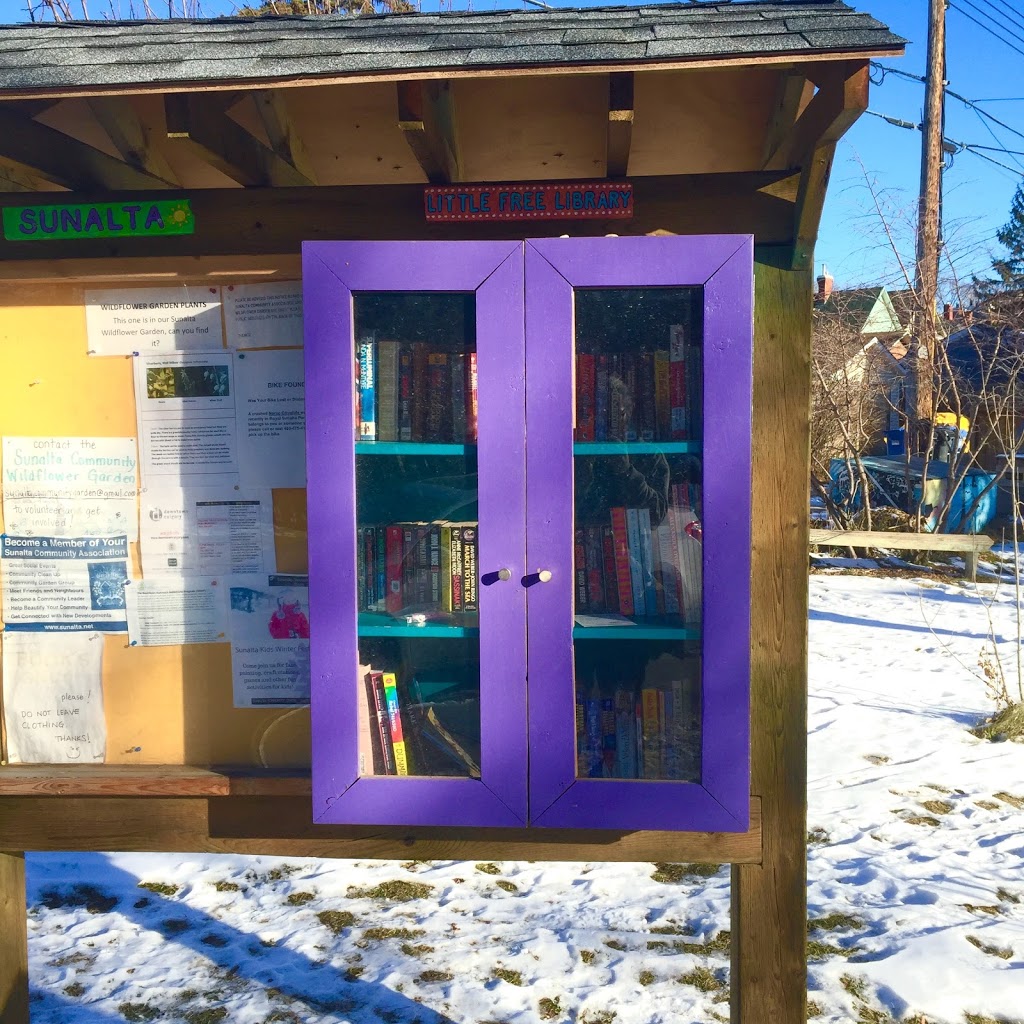 Little Free Library - Sunalta Community Wildflower Garden | 1211 16 St SW, Calgary, AB T3C 1G7, Canada