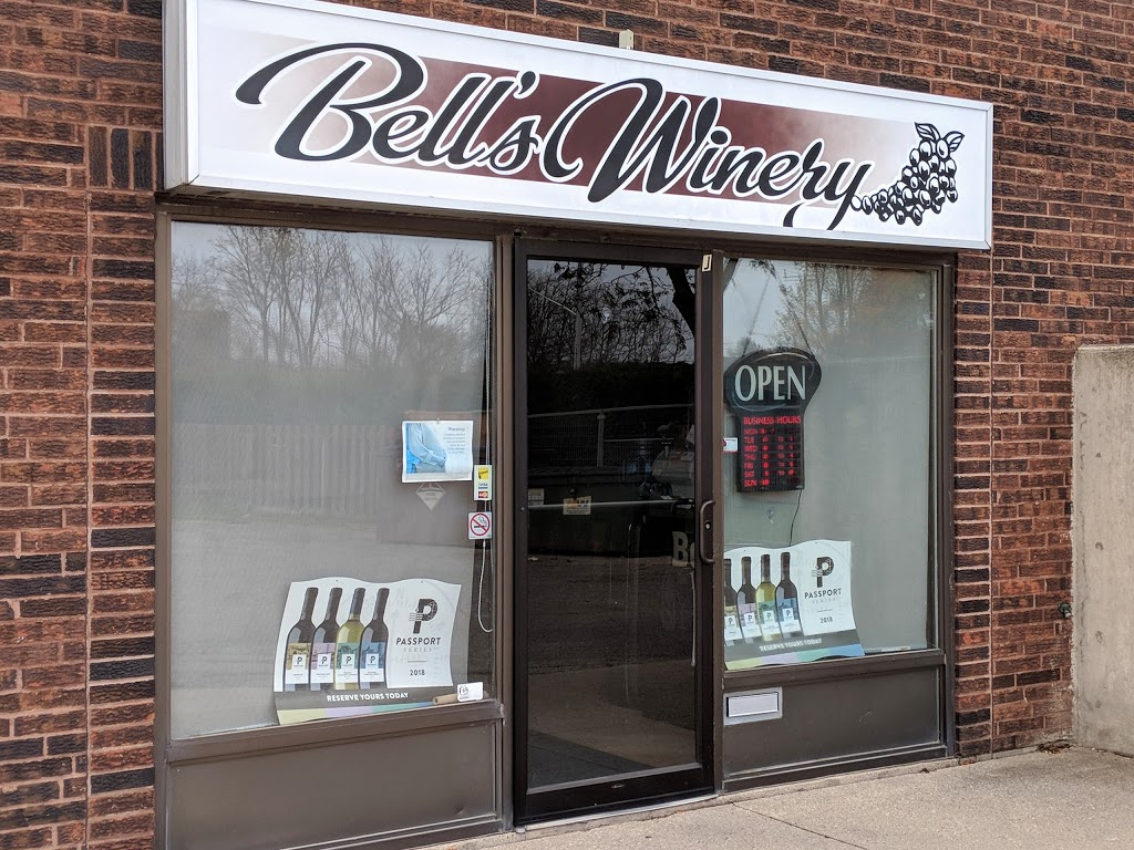 Bells Winery | 240 Graff Ave, Stratford, ON N5A 6Y2, Canada | Phone: (519) 275-3603