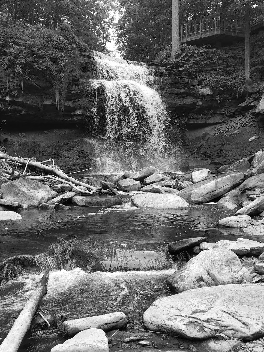 Smokey Hollow Waterfall | 80 Mill St S, Hamilton, ON L0R 2H0, Canada