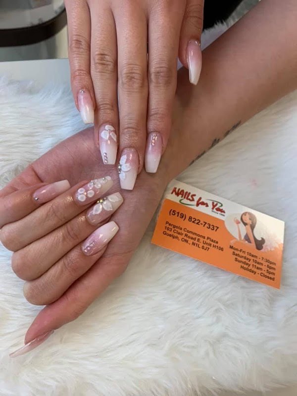 Nails For You | 103 Clair Rd E Unit H106, Guelph, ON N1L 0J7, Canada | Phone: (519) 822-7337