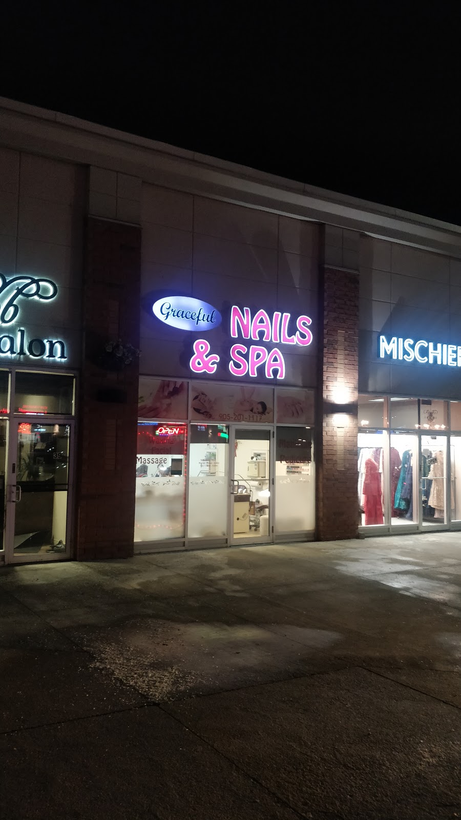 Graceful Nails & Spa | 150 New Delhi Dr, Markham, ON L3S 0B6, Canada | Phone: (905) 201-1117