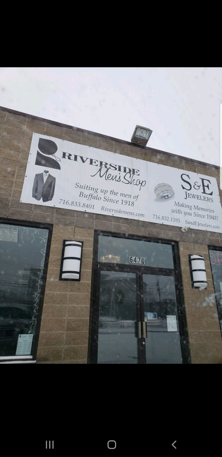 Riverside Mens Shop | 6470 Transit Rd, Cheektowaga, NY 14225, USA | Phone: (716) 833-8401