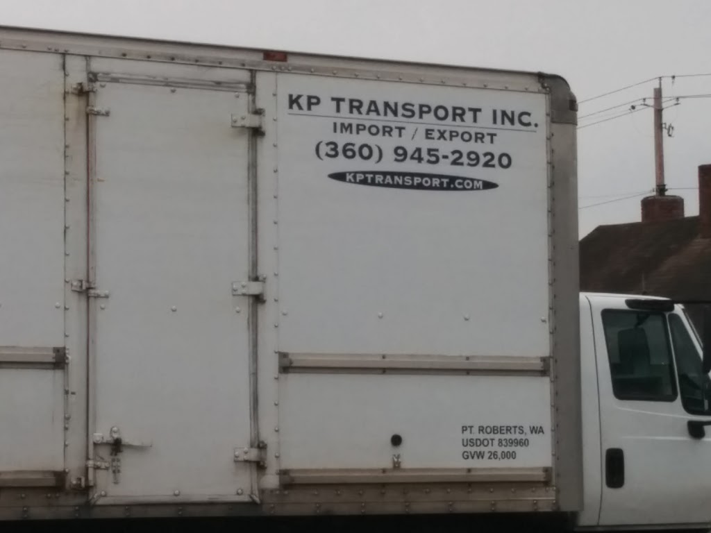 K P Transport | 142 Burns Way, Point Roberts, WA 98281, USA | Phone: (360) 945-2920