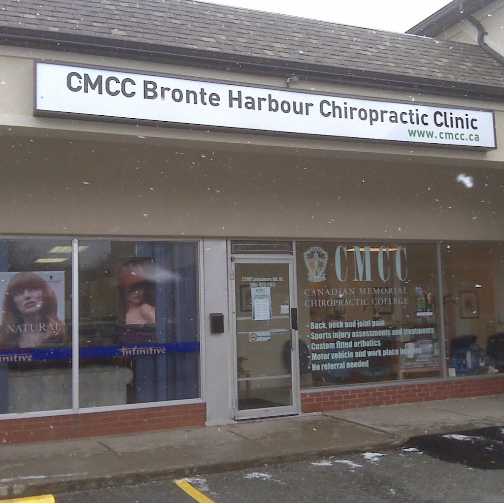 CMCCs Bronte Harbour Chiropractic Clinic | 2290 Lakeshore Rd W, Oakville, ON L6L 1H3, Canada | Phone: (905) 825-2011