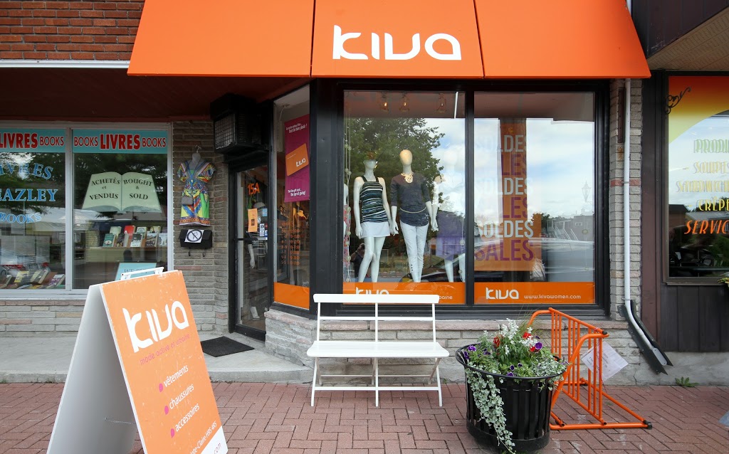 Kiva boutique | 15A Avenue Cartier, Pointe-Claire, QC H9S 4R5, Canada | Phone: (514) 505-0955