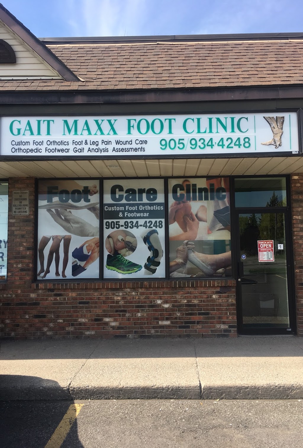 Gait Maxx Foot Clinic & St Catharines Foot Orthotics | 595 Carlton St, St. Catharines, ON L2M 4Y2, Canada | Phone: (905) 934-4248