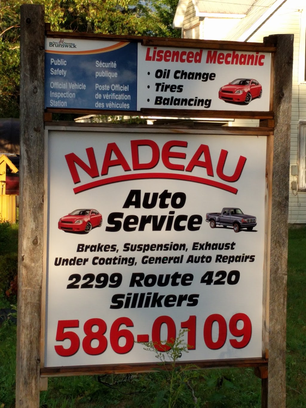 Nadeau Auto Service | 2299 NB-420, Sillikers, NB E9E 1T3, Canada | Phone: (506) 586-0109