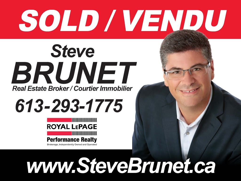 Royal LePage Performance Realty Inc.: Steve Brunet | 2679 Dubois St, Rockland, ON K4K 1K7, Canada | Phone: (613) 293-1775